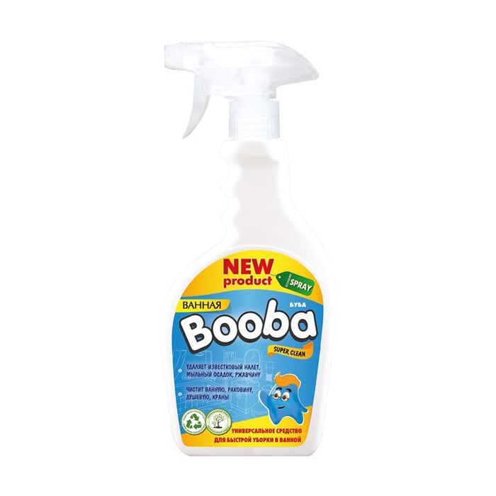 Універсальний засіб для прибирання у ванній кімнаті Booba Super Clean, 500 мл